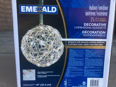 FOR SALE:  Indoor/Outdoor Decorative Lighting - Winter/Christmas, View more
