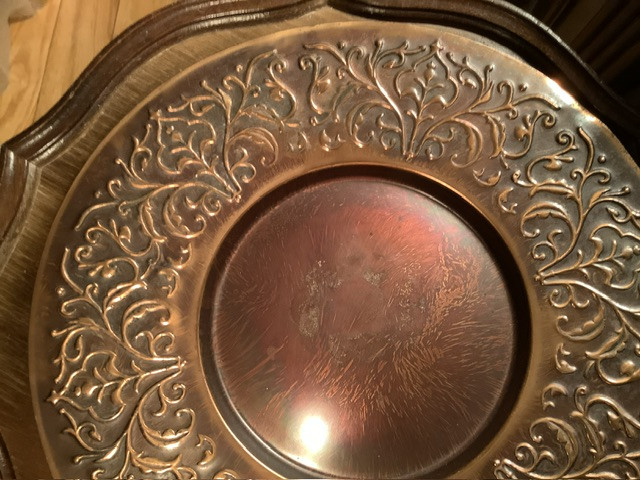 Vtg Talerz Sp-nia Rzemieslnicza Polish Copper PlateWall Art  in Home Décor & Accents in Belleville - Image 2