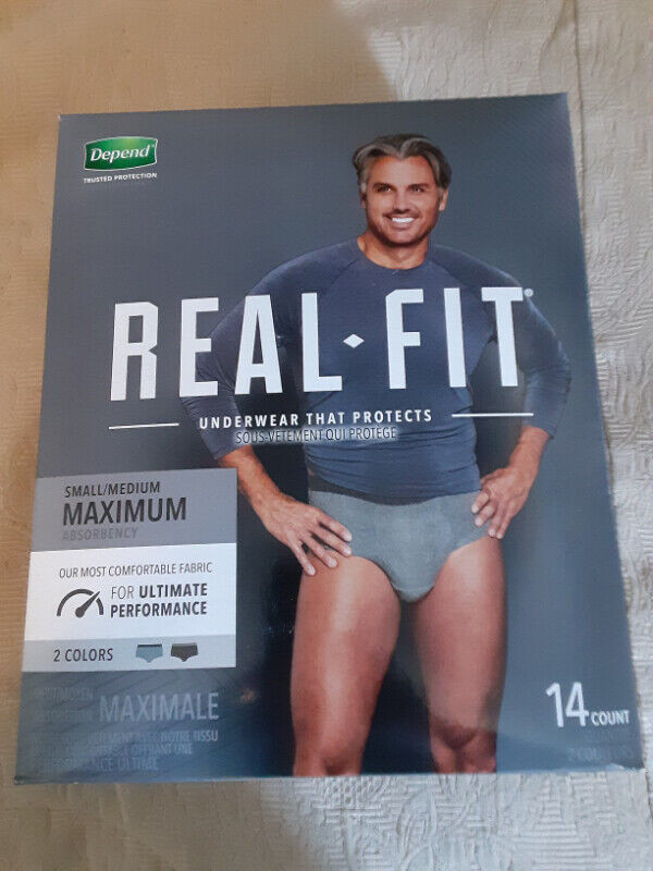 NEW Depend Real Fit Incontinence Briefs Maximum Absorbency in Health & Special Needs in Belleville - Image 3