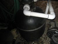 Swimming pool sand filter