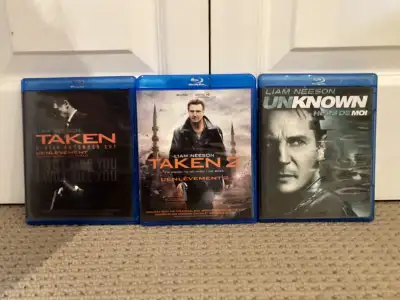 3 Liam Neeson Movies Blu-ray bundle - $7, View more