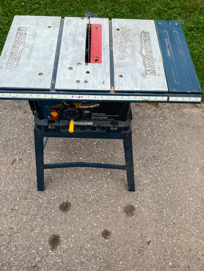 Table Saw Mastercraft, View more
