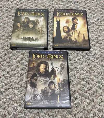 Lord of The Rings DVD Trilogy, View more