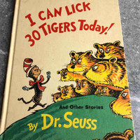 Dr. Seuss “I can Lick 30 Tigers Today & Other Stories” 1969 1st 
