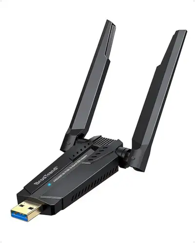 AXE5400 WiFi 6E USB Long Range USB WiFi Adapter for PC Desktop L, View more