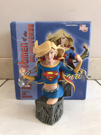 SUPERGIRL WOMEN OF THE DC UNIVERSE LIMITED EDITION BUST FIGURE