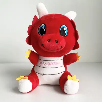 Mandarin Dragon Plush Stuff Animal, View more