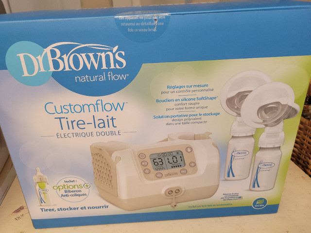 Dr Bowns  Natural Flow Dual Breast pump in Feeding & High Chairs in Edmonton