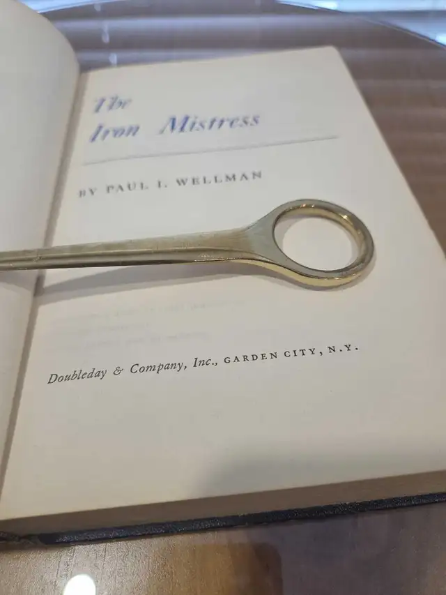 the iron mistress hard cover book by Paul I. Wellman in Fiction in London - Image 5