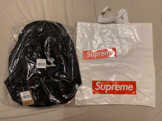Supreme North Face Backpack Bag in Multi-item in Calgary