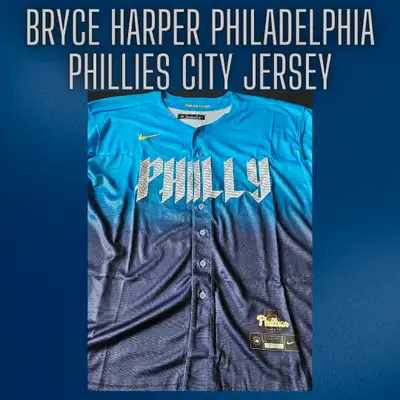 Bryce Harper Philadelphia Phillies City Jersey Large, View more
