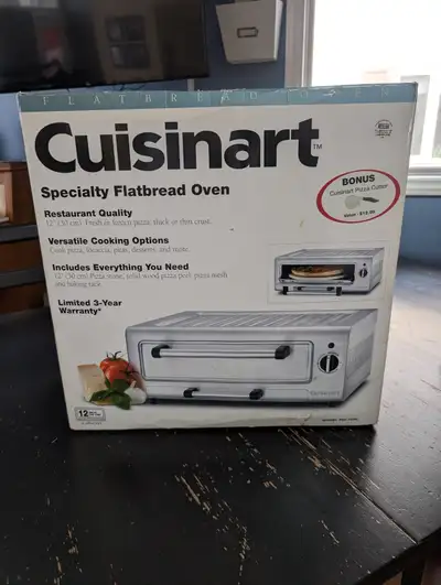 Cuisinart Specialty Flatbread Oven - NEW in Box, View more