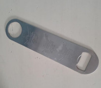 Vintage metal Smirnoff Ice bottle opener