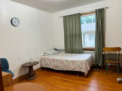 Fully Furnished Spacious Private Room for Rent available in West End Area near Ellice Ave (landmark...
