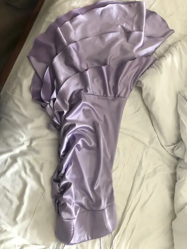 Formal dress for wedding or grad, size M, light purple in colour in Women's - Dresses & Skirts in Edmonton - Image 4