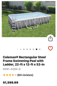 Coleman Pool 20x12