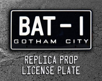 Batman | BAT-1 | Metal Stamped Standard USA Size License Plate