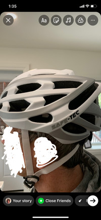 Bicycle helmet BNIB  Safe-Tec  Bluetooth illuminated helmet.