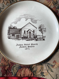 Rockton United Church 100th Anniversary $5 Plate