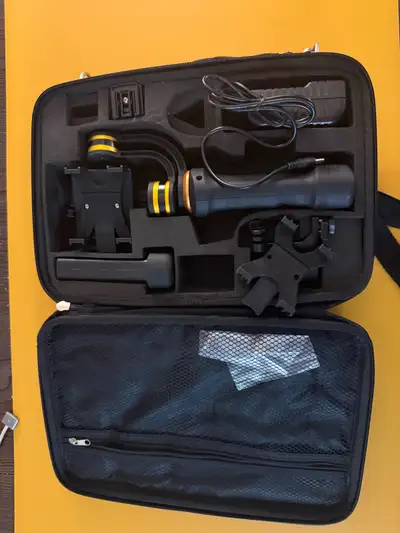 The ikan FLY-X3-PLUS is ikan International's flagship 3-axis brushless motorized stabilizer designed...