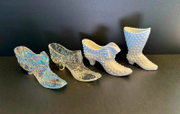 Vintage Glass Shoe/Slipper/Boot