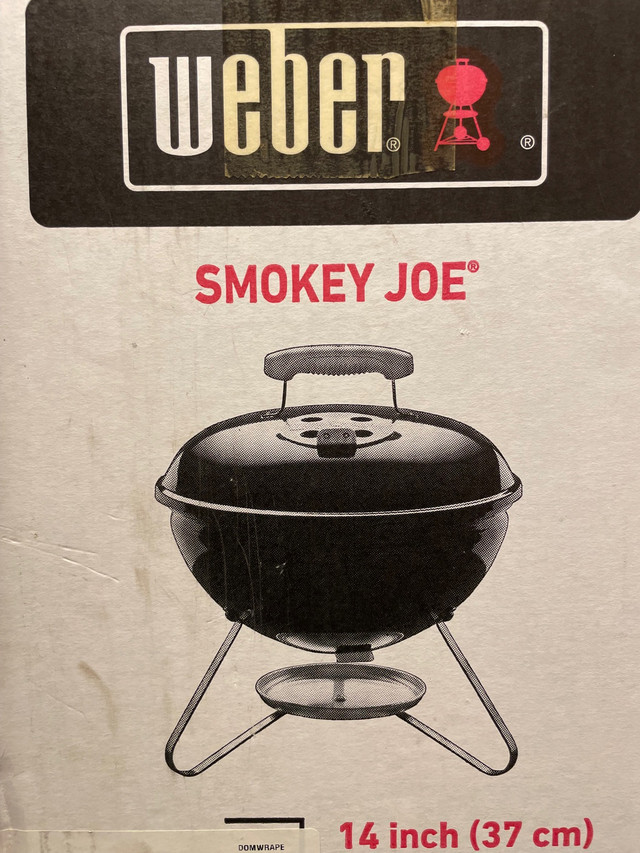 Weber Smokey Joe 14” Charcoal Grill in BBQs & Outdoor Cooking in Abbotsford