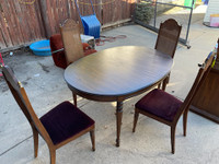 Dinning Room Table and Chairs