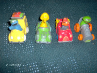 Vintage 1981 The Muppets Lot of four Diecast Vehicles