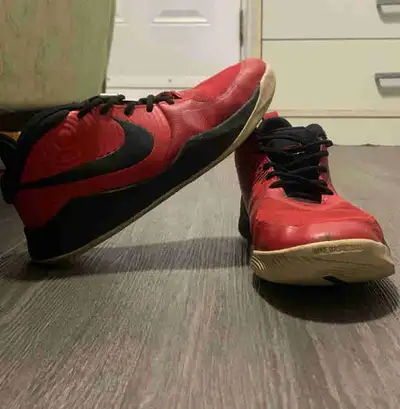 red Nike basketball shoes, View more