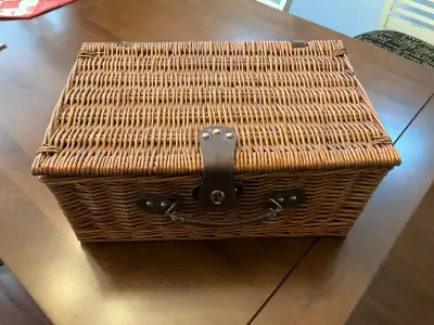 Wicker Picnic Hamper, View more