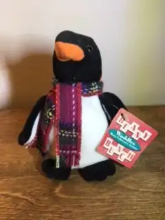 Russ Berrie Beany Bunch-WADDLES THE PENGUIN-Collectible TOYwTags, View more