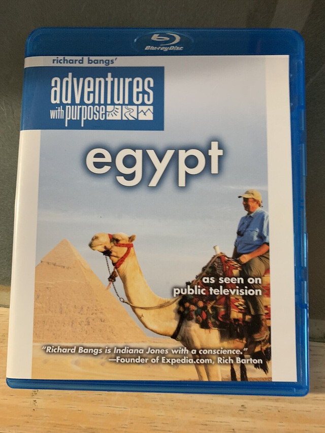 Richard Bangs' Adventures with Purpose: Egypt - Blu-Ray $5 in TVs in Markham / York Region