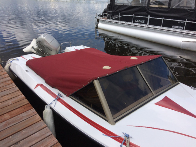 Bateau de plaisance Princecraft 17 pieds avec moteur Honda 45 hp dans Vedettes et bateaux à moteur  à Sherbrooke - Image 3