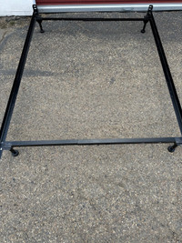 Double size metal bed frame 