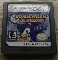 Sonic Rush Adventure (Nintendo DS, 2007) Tested & Authentic Game