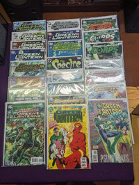 Green lantern comic book lot 