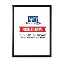 sold MT Displays UCN455B034x2990 Snap Picture Frame 30"x40