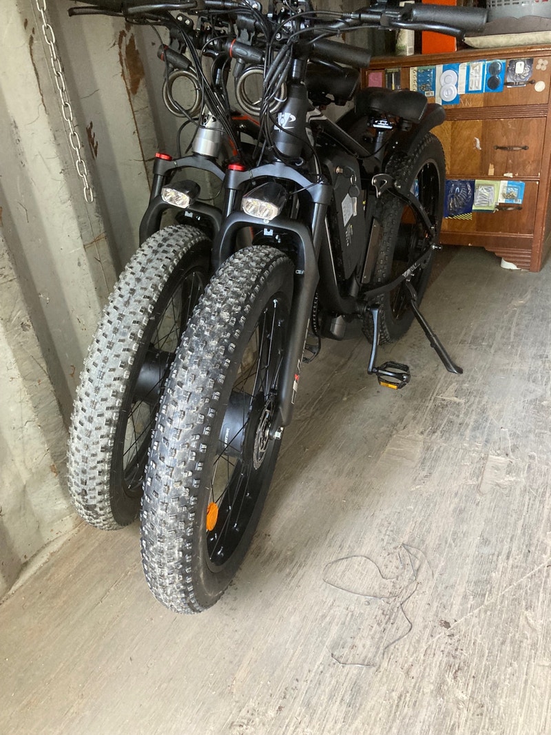 New Fat tire full suspension DUAL motor Emountain bikes eBike