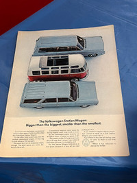 1965 Volkswagen Bus , Van Original Ad