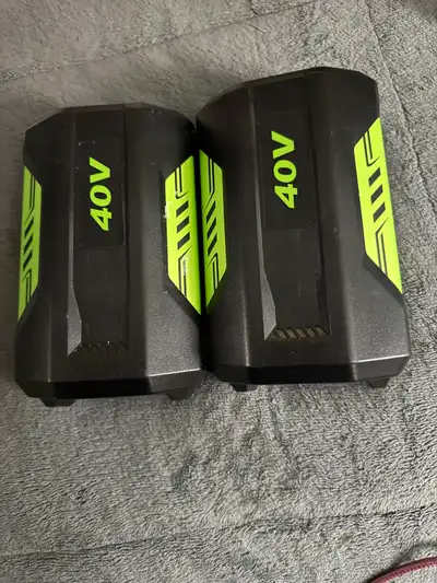 40V Lithium-ion Batteries , View more