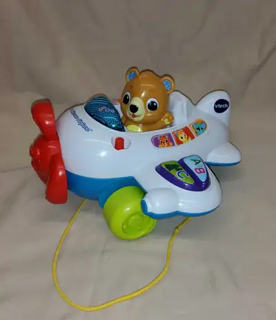 VTech Soar & Discover Airplane,123 Fly With Me Lights Sounds, View more