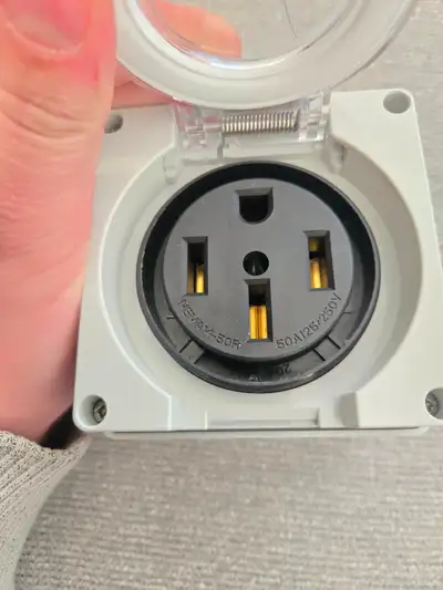 50Amp Power Outlet Box,125/250Volt Receptacle Outdoor waterproof, View more
