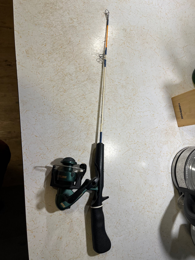 Zebco ice rod in Fishing, Camping & Outdoors in Brandon