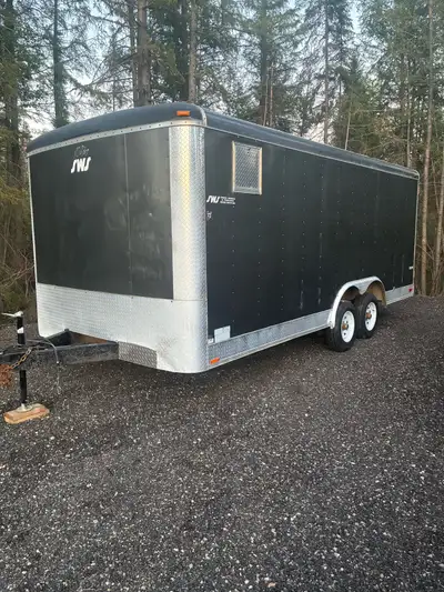 2011 forest River Blazer, trailer is insulated and sheeted inside, barn doors, man door. Brand new t...