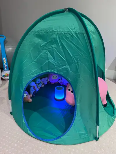 Mint condition, barely used as my toddler was not interested at all.