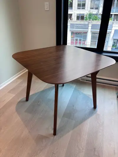 **PRICE DROP** Wayfair Stela Dining Table: Walnut (3 available), View more
