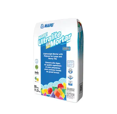 Mapei Ultralite Mortar g25 Ibs Bag, View more