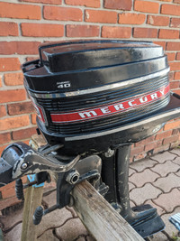 4.0 and 6.0 MERCURY OUTBOARDS