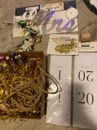 $10 TAKE ALL Wedding party decor brand new multi items