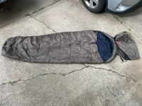 Snap-On Mummy Sleeping Bag with carry sack